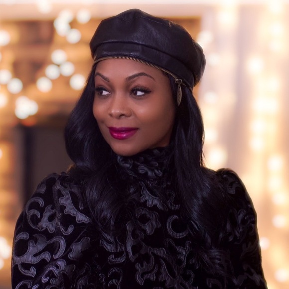 New Minimalist Vegan PU Leather Zipper detachable beret painters All season - Picture 7 of 16